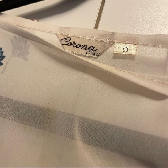 Vintage Silk Poncho Blouse / Kimono Tunic From Italy - Picture 2 of 10